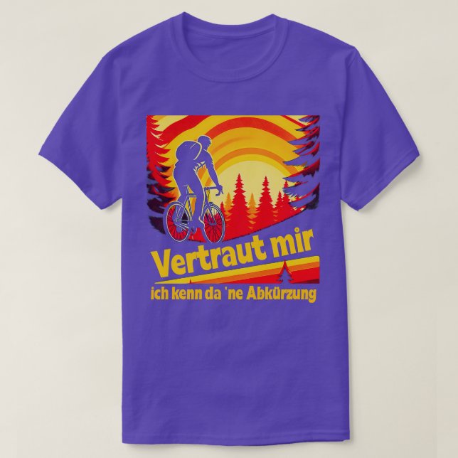 Vertraut mir ich kenn da ne Abkrzung Wandern lusti T-Shirt (Design Front)
