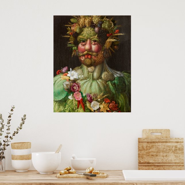 Vertumnus | Giuseppe Arcimboldo | Poster (Kitchen)