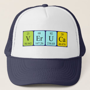 Veruca periodic table name hat