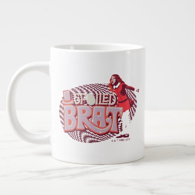 Veruca Salt - Spoiled Brat Large Coffee Mug (Left)