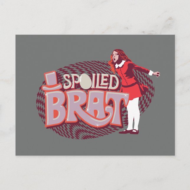 Veruca Salt - Spoiled Brat Postcard (Front)