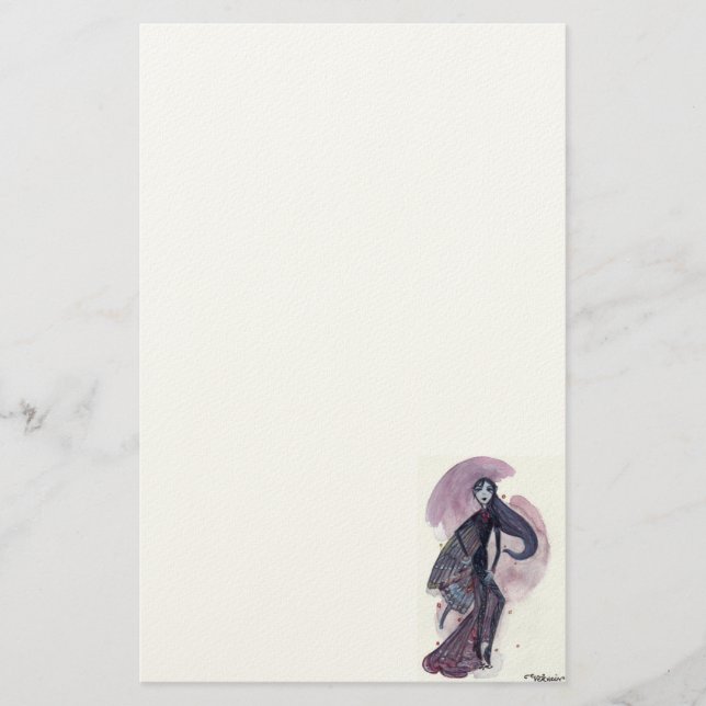 Vervain Felt Stationery (Front)