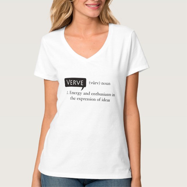 Verve definition shirt (Front)