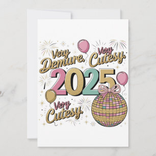"Very 2025 Vibes" Holiday Card