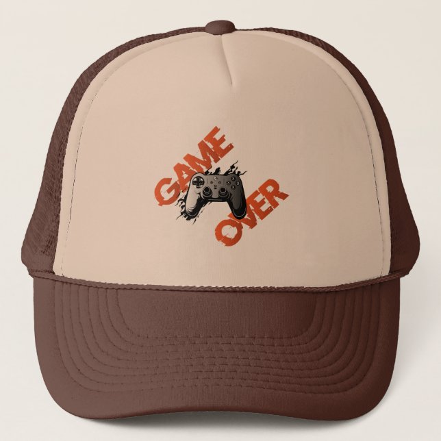Very attractive cap - Game Over (Front)
