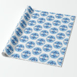 Very Attractive Hanukkah Wrapping Paper<br><div class="desc">These doves of peace are perfect for wrapping your Hanukkah gifts.  Featuring a star of David design with white doves on a white background,  choose from various gift wrap sizes and paper textures.  Place your order today!  

Hanukkah pattern design:  AMBillustrations 
http://www.etsy.com/shop/AMBillustrations/</div>