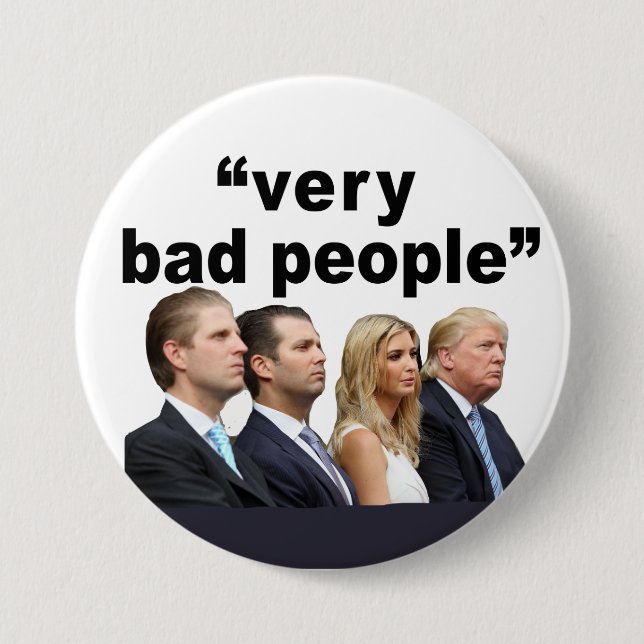 Very Bad People 7.5 Cm Round Badge (Front)