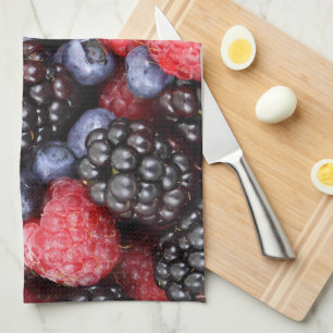 Very Berry Pickleball Paddle Tea Towel