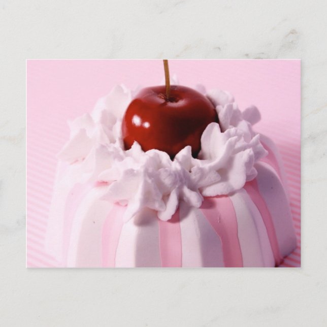 Very Cherry Bundt Cake Postcard (Front)