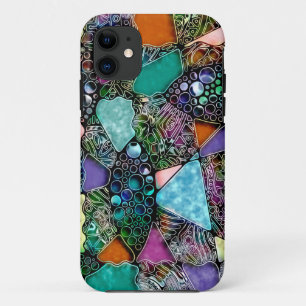 Very colorfully abstract forms art 11 Case-Mate iPhone case