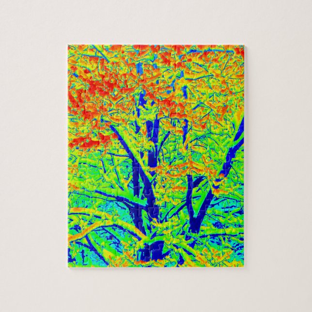 VERY COLOURFUL AND DIFFICULT JIGSAW PUZZLE (Vertical)