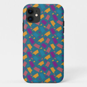 Very Colourful Uneven Pattern Case-Mate iPhone Case