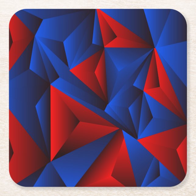 Very Cool Abstract Design Coaster Set (Front)