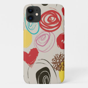 Very Cool Abstract Scribble iPhone Case