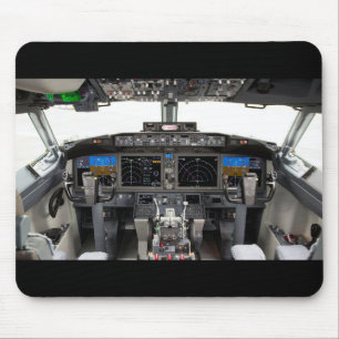 Very Cool Aircraft Dash Board / Panel Mouse Pad
