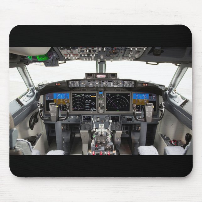 Very Cool Aircraft Dash Board / Panel Mouse Pad (Front)