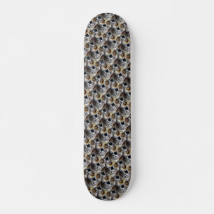 Very Cool and Colorful Shapes Skateboard