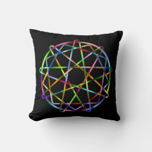 Very Cool and Colourful Mandala Cushion