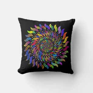 Very Cool and Colourful Mandala Cushion