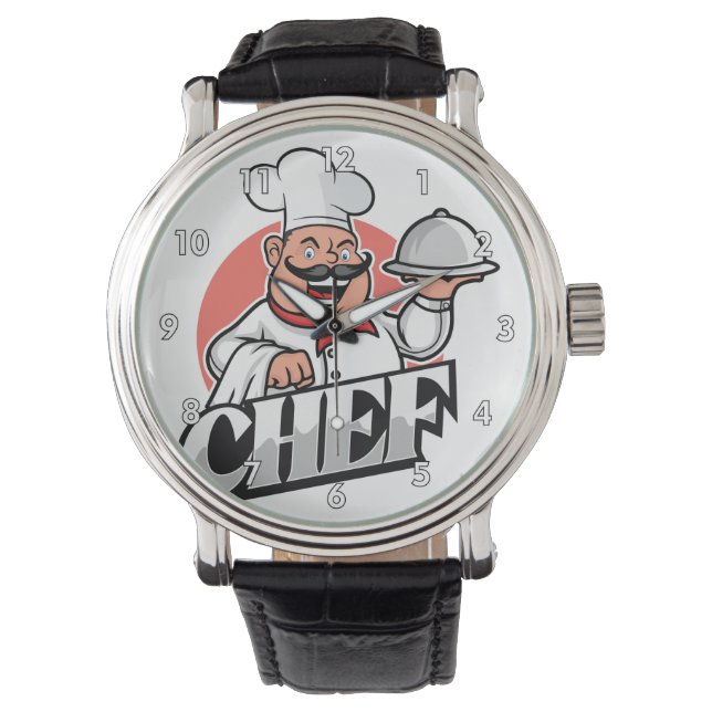 Very Cool and Colourful Perfect Chef Watch (Front)