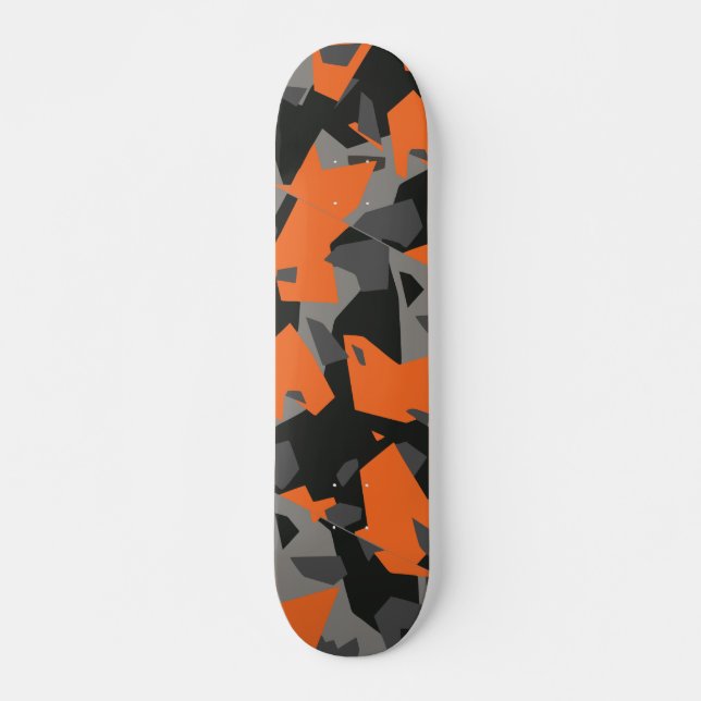 Very Cool and Colourful Shapes Skateboard (Front)