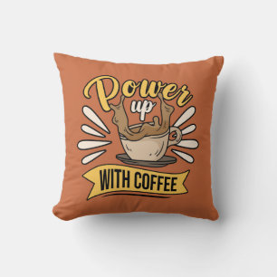 Very Cool and Cute Coffee or Java Cushion