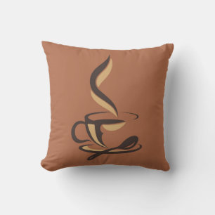 Very Cool and Cute Coffee or Java Cushion