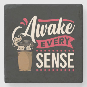 Very Cool and Cute Coffee or Java Stone Coaster