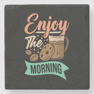 Very Cool and Cute Coffee or Java Stone Coaster