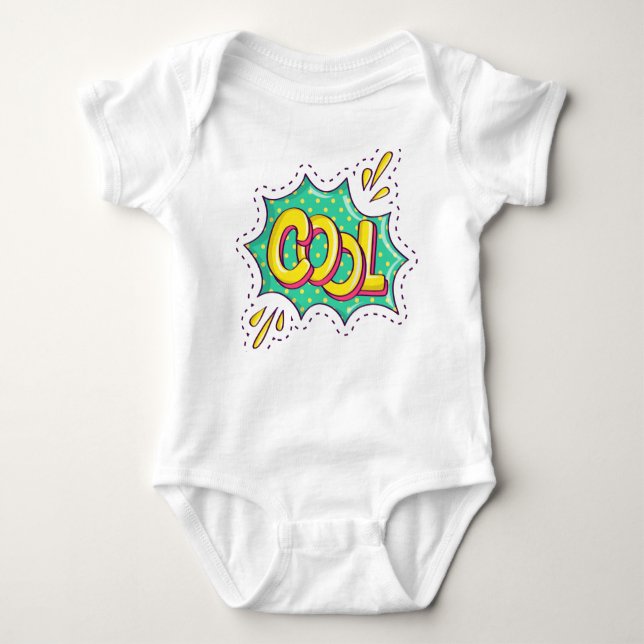 Very Cool  Baby Bodysuit (Front)