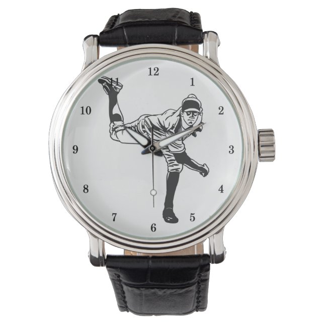 Very Cool Baseball Wrist Watch (Front)