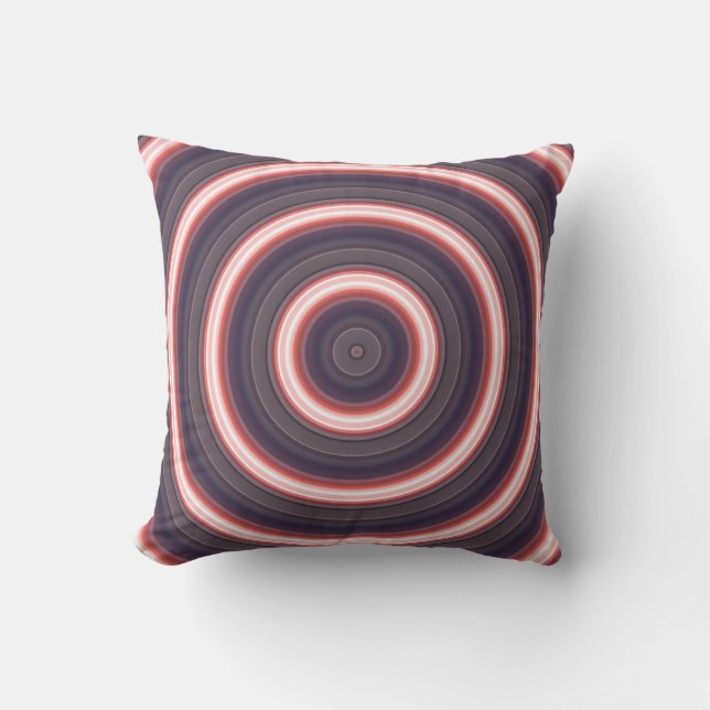 Very Cool & Bizarre Designs Throw Pillow (Front)