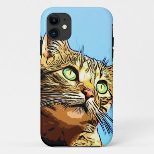 Very Cool Cat Artwork Case-Mate iPhone Case