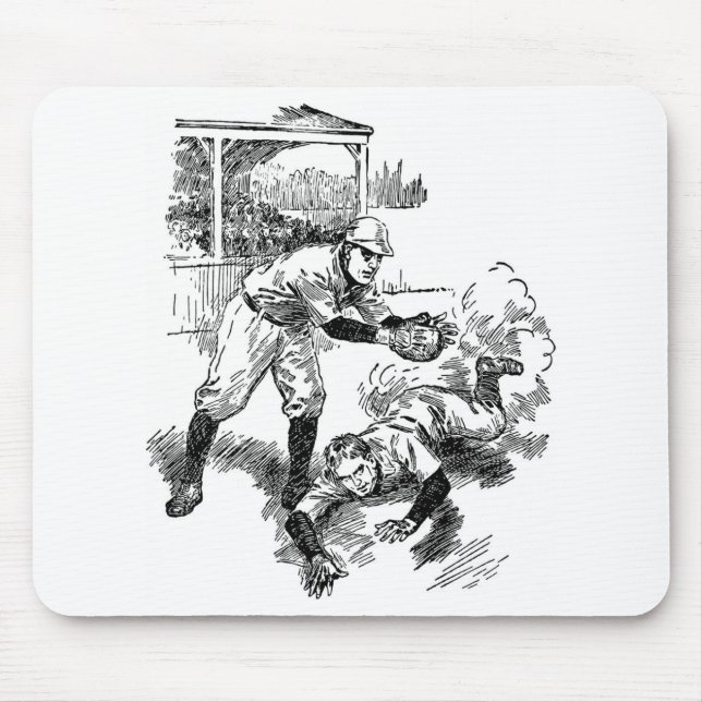 Very Cool Classic Baseball Mouse Mat (Front)
