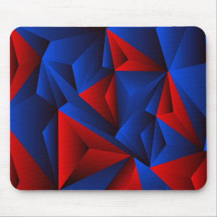 Very Cool Colourful Abstract Shapes Mouse Mat