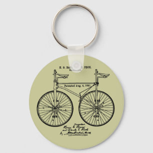 Very cool Cycling Velo Patent gift Key Ring