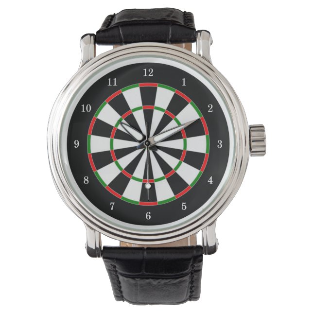Very Cool Dart Board Wrist Watch (Front)