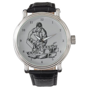 Very Cool Mason/Brick Layer Wrist Watch