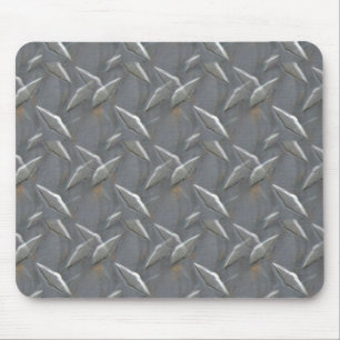 Very Cool Metal Diamond Pattern Mouse Pad