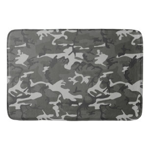 Very Cool Military Style Urban Camo Bath Mat