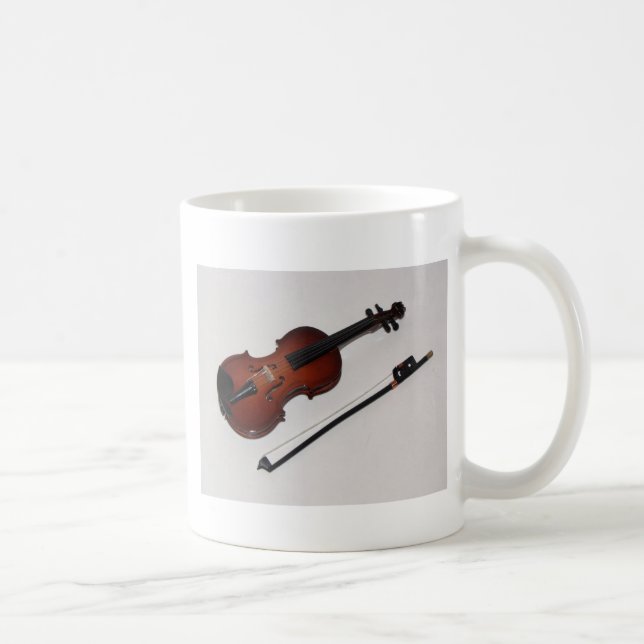 Very Cool Miniature Violin Coffee Cup (Right)