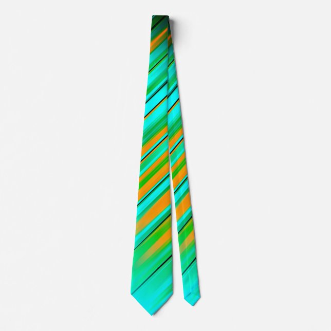 Very Cool Modern Multicoloured Tie (Front)