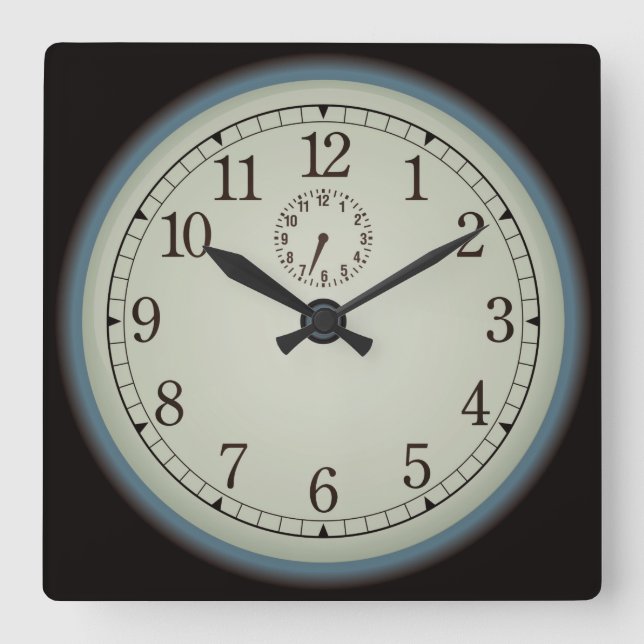 Very Cool Old Face Wall Clock (Front)