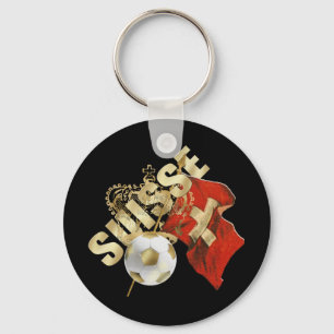 Very Cool Suisse artwork soccer football design Key Ring