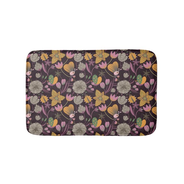 Very Cool Summer Pattern Bath Mat (Front)