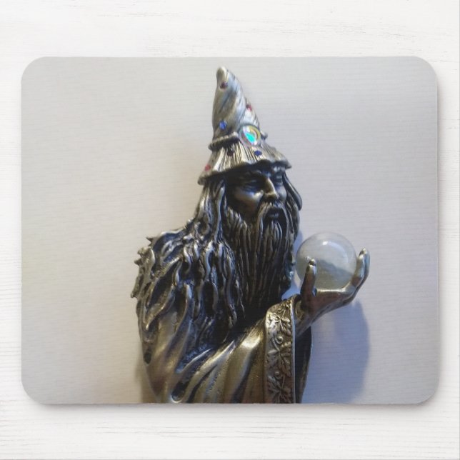 Very Cool Wizard Mouse Mat (Front)