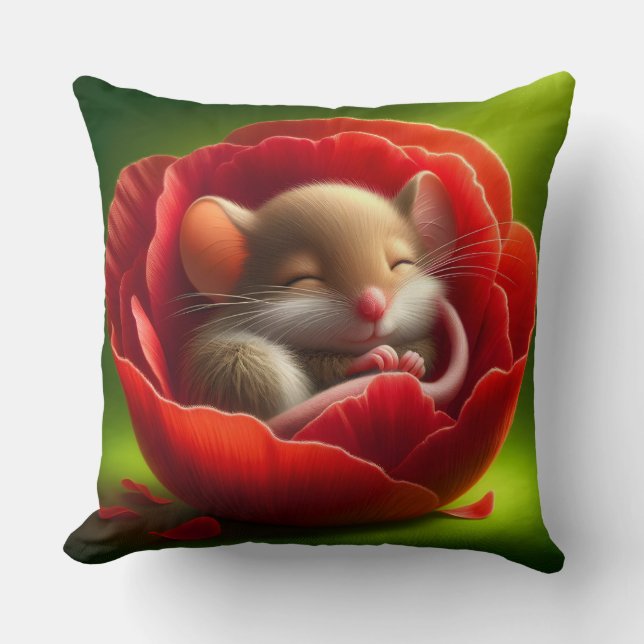 Very Cute Baby Mouse Sleeping Cushion (Front)