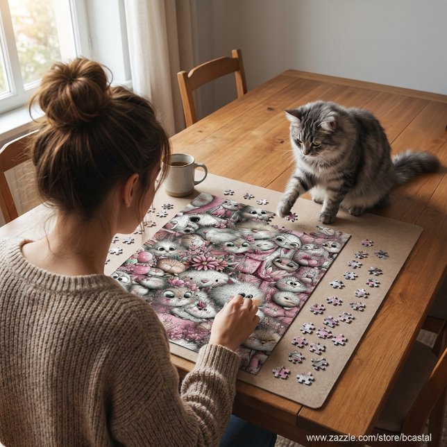 Very Cute Cats Collage Jigsaw Puzzle (Creator Uploaded)