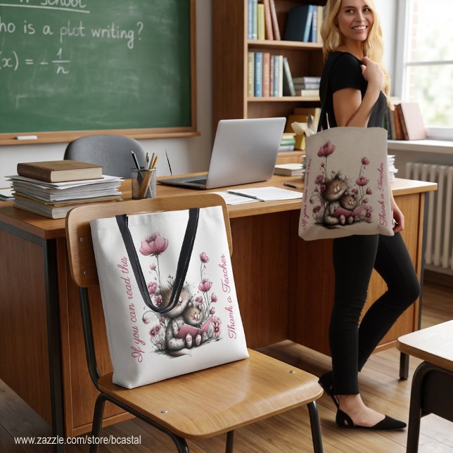 Very Cute Cats Teacher Tote Bag (Creator Uploaded)