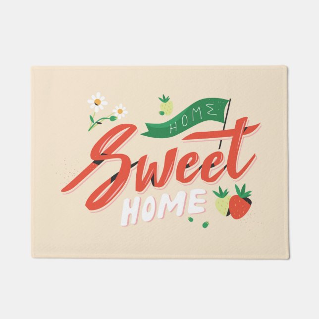 Very Cute Home Sweet Home Doormat (Front)